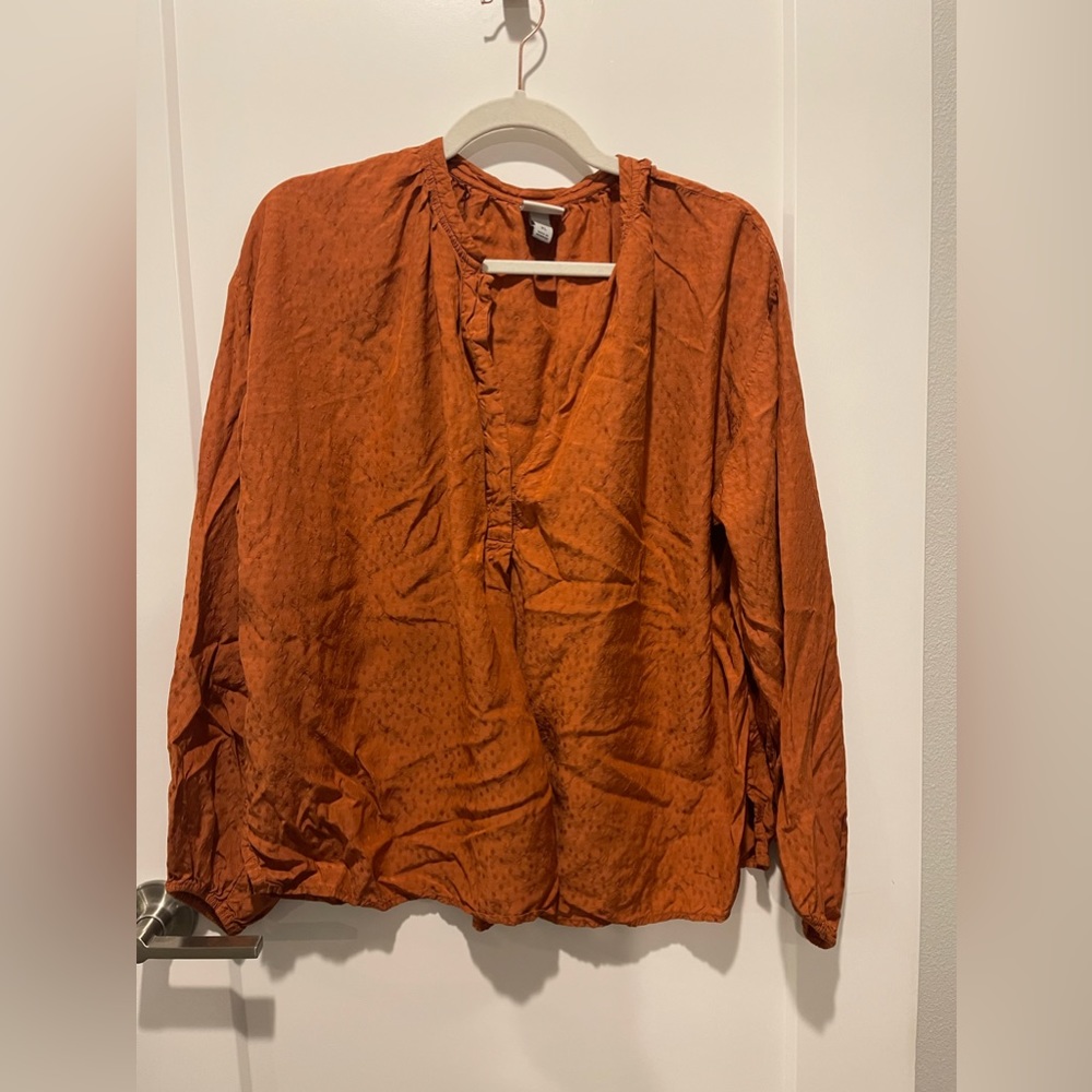 A New Day burnt orange XL shirt